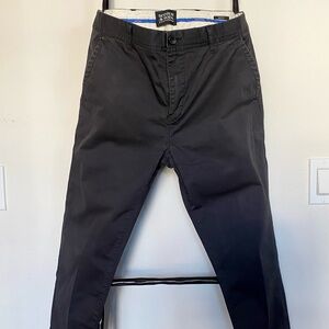 Scotch & Soda dark gray Mott skinny fit trousers size 33x32